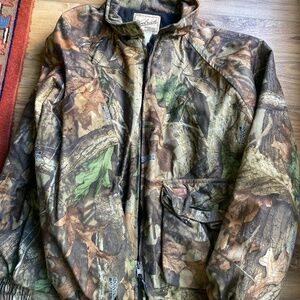 MENS XL WOOLRICH CAMO HUNTING JACKET